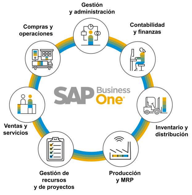 Aprendiendo la ruta par ser consultor SAP Business One Junior - Módulos de SAP B1